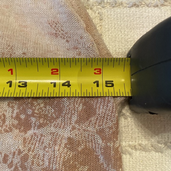 Miss Me fashion tank top size medium taupe and cream color with bronze sequins - Picture 7 of 7